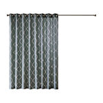 Madison Park Westmont Light-Filtering Grommet Top Single Patio Door Curtain