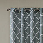 Madison Park Westmont Light-Filtering Grommet Top Single Patio Door Curtain