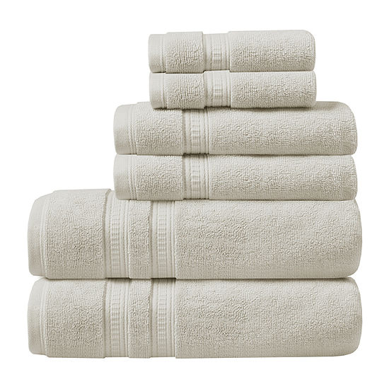 Beautyrest Plume 100% Cotton Feather Touch Antimicrobial Towel 6-pc Set
