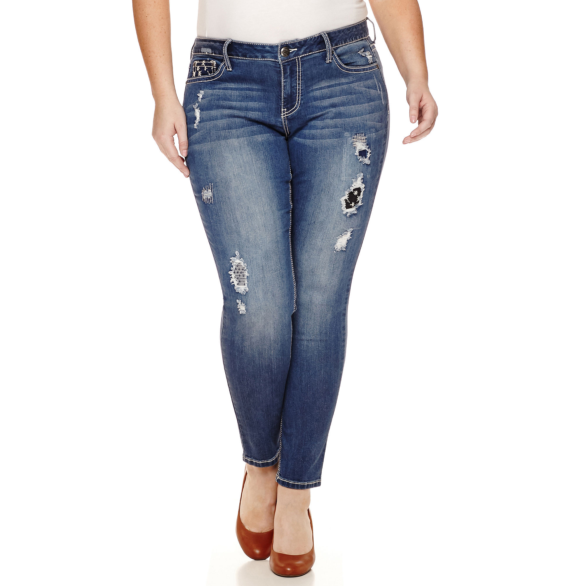 Plus Size Skinny Jeans | Jeans Hub