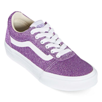 purple vans tennis shoes