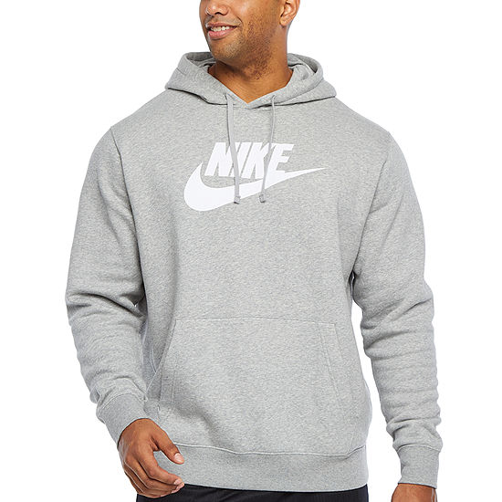 Nike-Big and Tall Mens Long Sleeve Embellished Hoodie - JCPenney