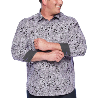 big and tall paisley shirt