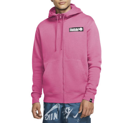 nike mens pink hoodie