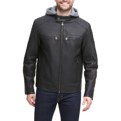 jcpenney mens leather jacket