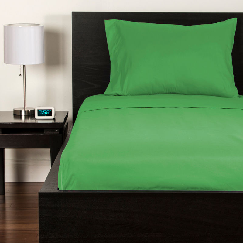 Crayola Jungle Green Microfiber Sheet Set, Full