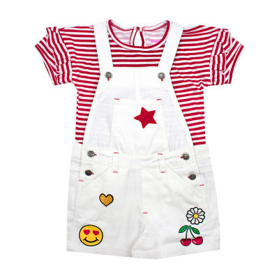 baby girl shortalls