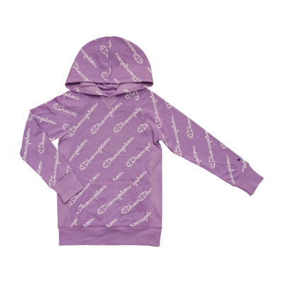 champion hoodie kids pink