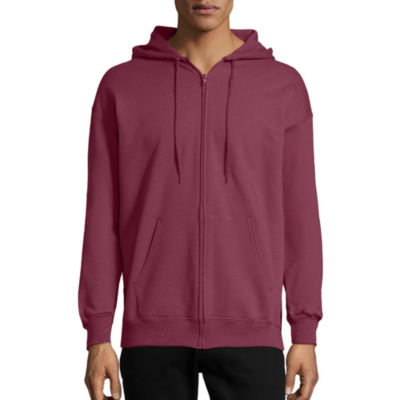 maroon zipper hoodie