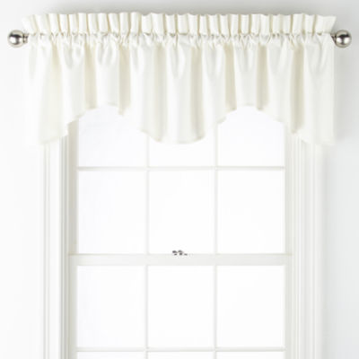 JCPenney Home Supreme Rod-Pocket Shaped Valance - JCPenney