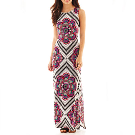 Bisou Bisou Sleeveless Open-back Maxi Dress | Triyo