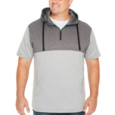 big and tall short sleeve hoodie