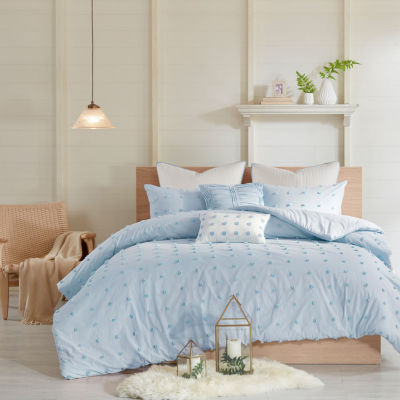 7 Piece Alexandria Floral Grey Turquoise White Comforter Sets