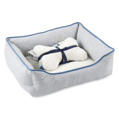 North Pole Trading Co Polar Bear Family Pet Bed Set