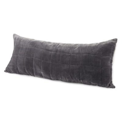 North Pole Trading Co Ultra Faux Mink To Sherpa Body Pillow Jcpenney