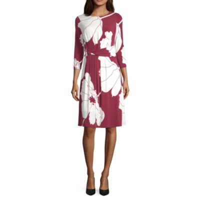 jcpenney burgundy dress