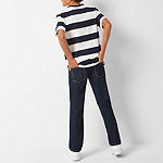 Thereabouts Little & Big Boys Adjustable Waist Stretch Straight Leg Jean