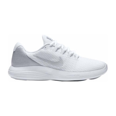white color sports shoes