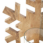 North Pole Trading Co. Into The Woods Snowflake Candle Holder Christmas Tabletop Decor