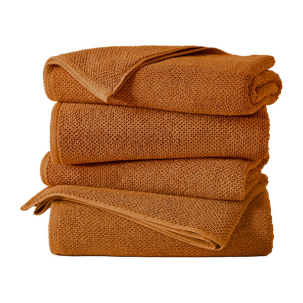 Linery Cotton Loop Textured 4-pc. Quick Dry Bath Towel