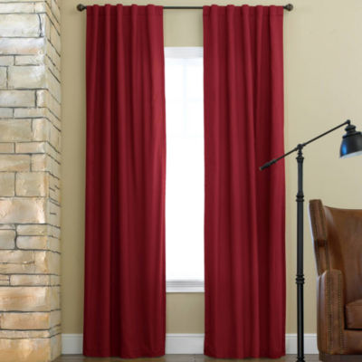 Jcpenney Home Jenner Cotton Rod Pocket Back Tab Thermal Curtain