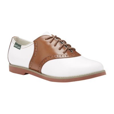 beige saddle shoes