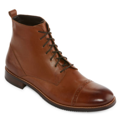 mens leather dress boots