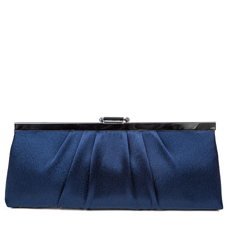 1930s Handbags and Purses Fashion Gunne Sax by Jessica McClintock Blaire Pleats To Meet You Clutch Evening Bag One Size  Blue $19.95 AT vintagedancer.com