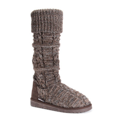 Muk Luks Womens Shelly Slouch Boots, Color: Brown - JCPenney