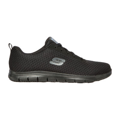 Skechers Womens Bronaugh Work Shoes, Color: Black - JCPenney