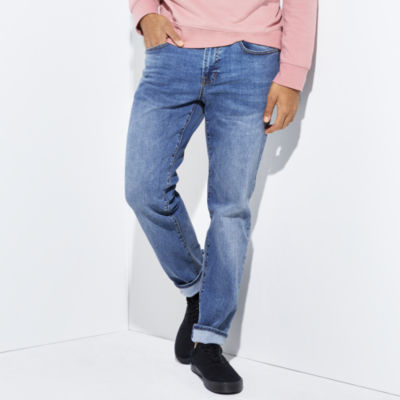 Arizona Mens Advance Flex 360 Relaxed Fit Jean, Color Lt Ocean Indigo