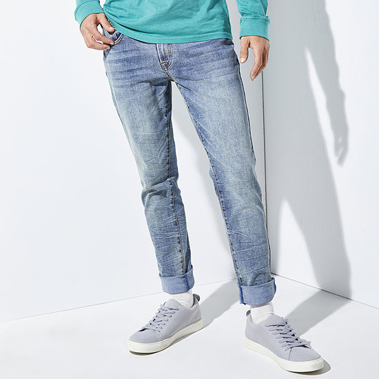 Arizona Mens Advance Flex 360 Slim Fit Jean, Color: Medium Heritage - JCPenney