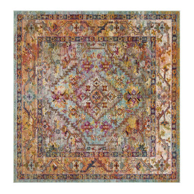 Safavieh Crystal Collection Brooklyn Oriental Square Area Rug
