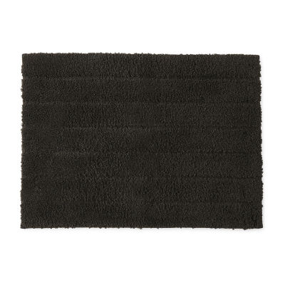 Liz Claiborne Classics Bath Rug, Color Black JCPenney