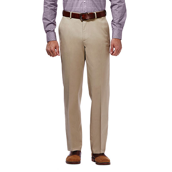 Haggar® Premium No Iron Classic-Fit Flat-Front Khakis - JCPenney