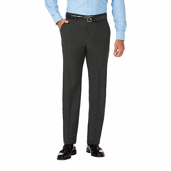 Haggar Standard Straight Fit Flat Front Pant - JCPenney