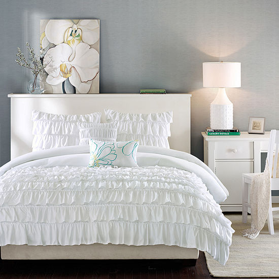 Intelligent Design Demi Ruffled Comforter Set Jcpenney
