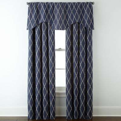 Jcpenney Home Hamilton Rod Pocket Back Tab Curtain Panel Jcpenney