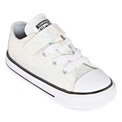 grey glitter converse