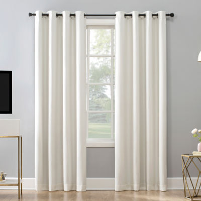 Sun Zero Strasser Energy Saving 100 Blackout Grommet Top Curtain
