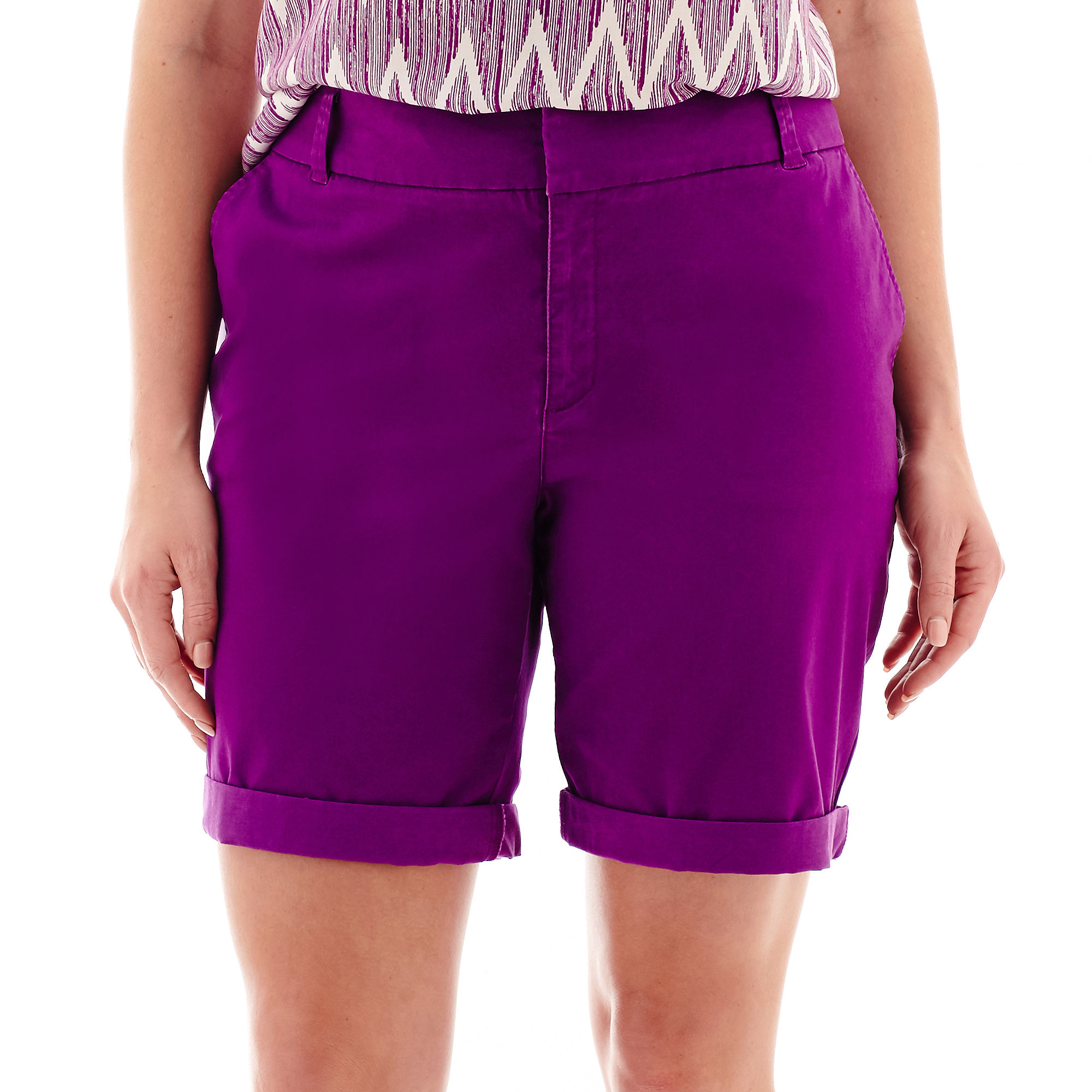 Plus Size Shorts | Plus Bermudas | Plus Size Now