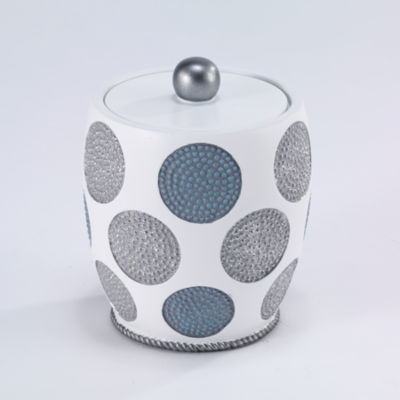 Avanti Dotted Circle Bathroom Canister