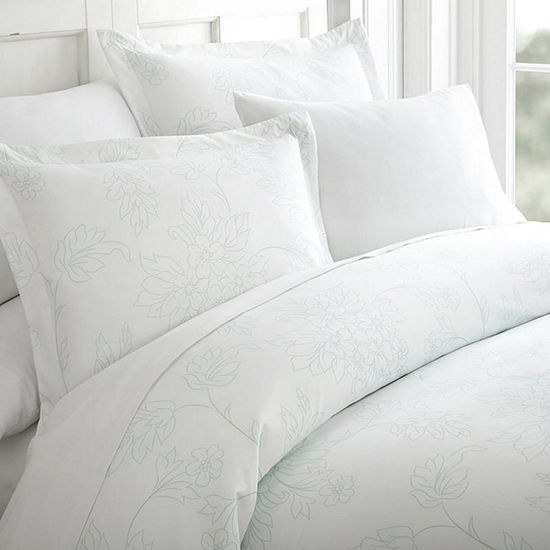 Casual Comfort Premium Ultra Soft Vine Pattern Duvet Cover Set