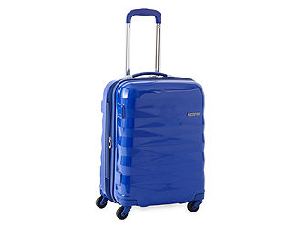 New American Tourister Pirouette X 20 Inch Hardside Luggage - Unisex - Luggage - Unisex - Size One Size - Blue Ashes | At JC Penney