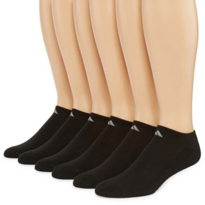 Adidas Mens 6 Pk Athletic Cushioned No Show Socks Jcpenney