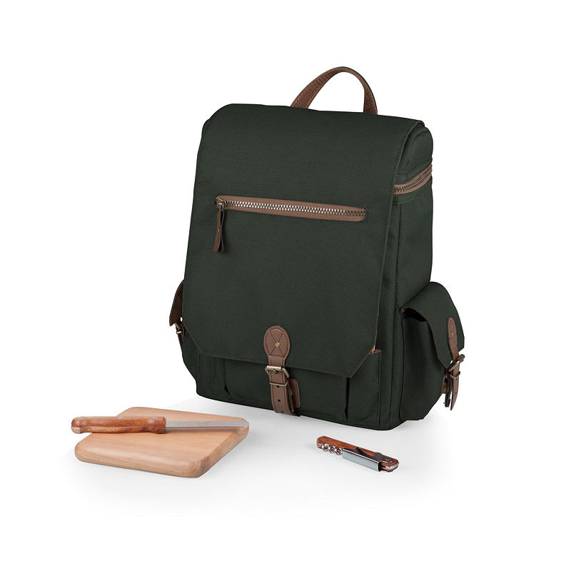 Picnic Time Moreno Wine Tote, Green