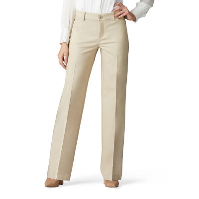 Lee Flex Motion Trouser Womens Wide Leg Trouser Jcpenney