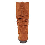 Arizona Womens Kasper Flat Heel Slouch Boots
