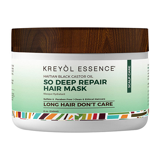 Kreyol Essence Haitian Black Castor Oil So Deep Repair Hair Mask-8 oz.