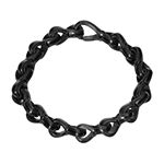 Stainless Steel 8 1/2 Inch Solid Link Bracelet